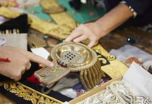 Hand & Lock Embroidery Talk at London Hat Week